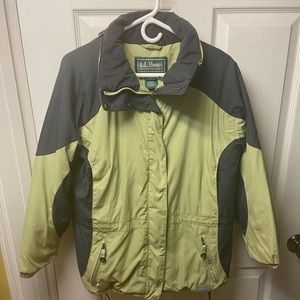 Green/Gray LL Bean Parka